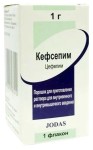 Кефсепим, пор. д/р-ра для в/в и в/м введ. 1 г №1