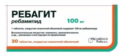 Ребагит, табл. п/о пленочной 100 мг №30