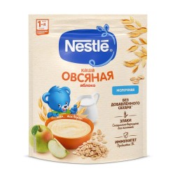 Каша молочная, Nestle (Нестле) 200 г овсяная с яблоком с 5 мес