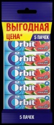 Жевательная резинка, Orbit (Орбит) №5 Сочный арбуз