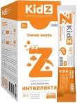 Кидз Умная омега, сироп 10 мл №14 для детей с 3 лет для развития интеллекта стики