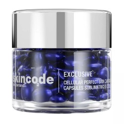 Капсулы омолаживающие, Skincode (Скинкод) 14.9 мл арт. SK5008 Эксклюзив Перфект скин (Совершенная кожа) клеточные омолаживающие 45 штук банка