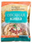 Каша быстрого приготовления, Планета Здоровья 37 г овсяная витаминизированная на фруктозе с земляникой